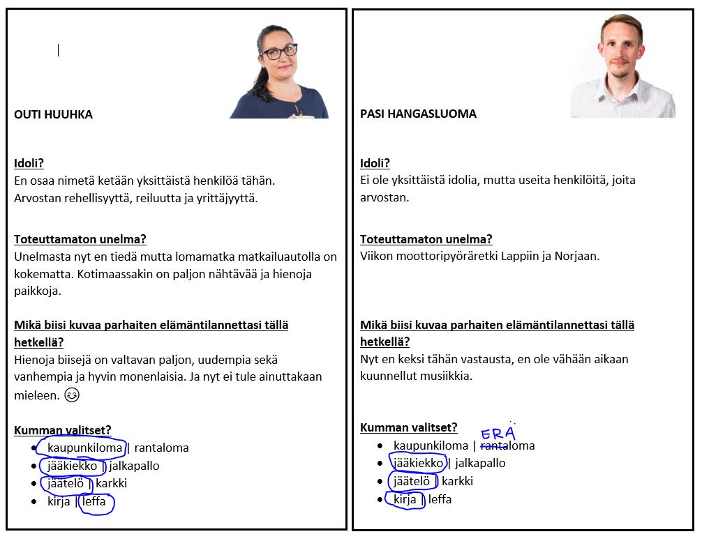 Esittelyvuorossa Outi ja Pasi, tutustu myynti- ja projektipäälliköihin!